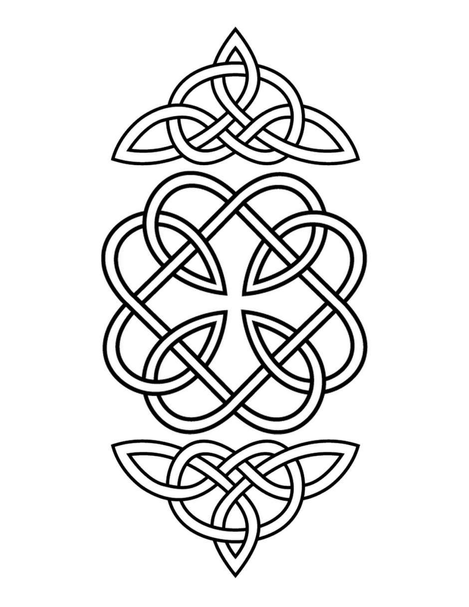Celtic coloring pages