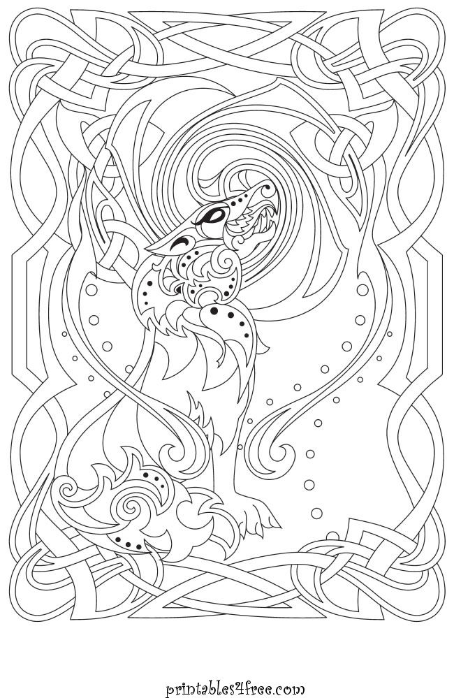 Coloring pages for teenagers
