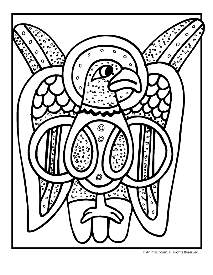 Irish celtic designs coloring pages animal jr