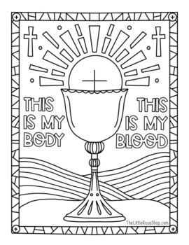 My body coloring page tpt