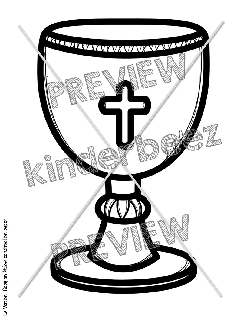 Holy eucharist craft first holy munion made by teachers
