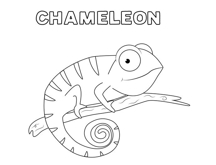 Happy animals and fruits coloring pages â
