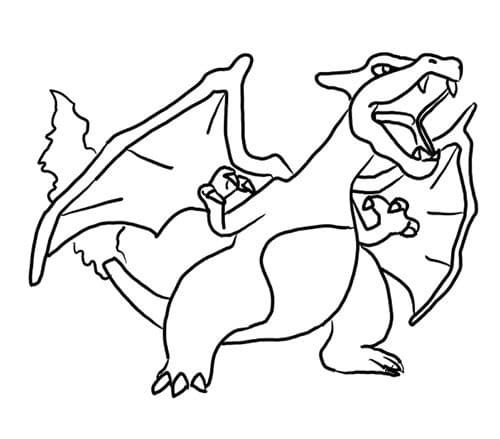 Charizard coloring pages