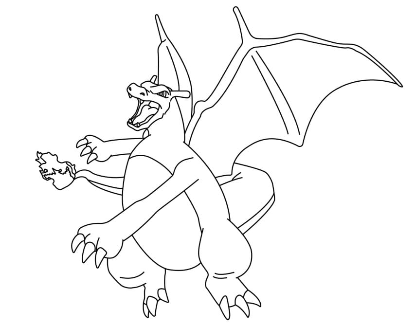 Charizard coloring pages