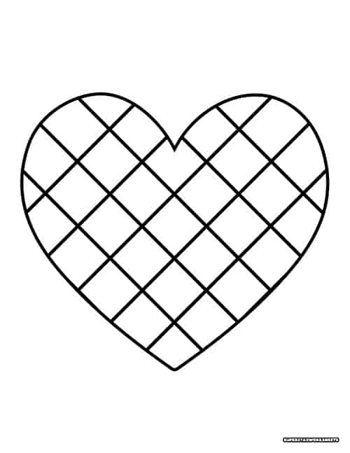 Heart coloring pages