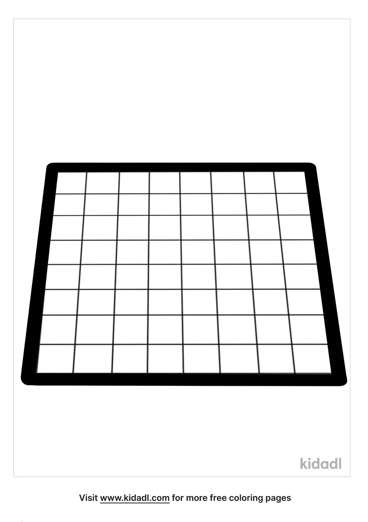 Free checkerboard coloring page coloring page printables