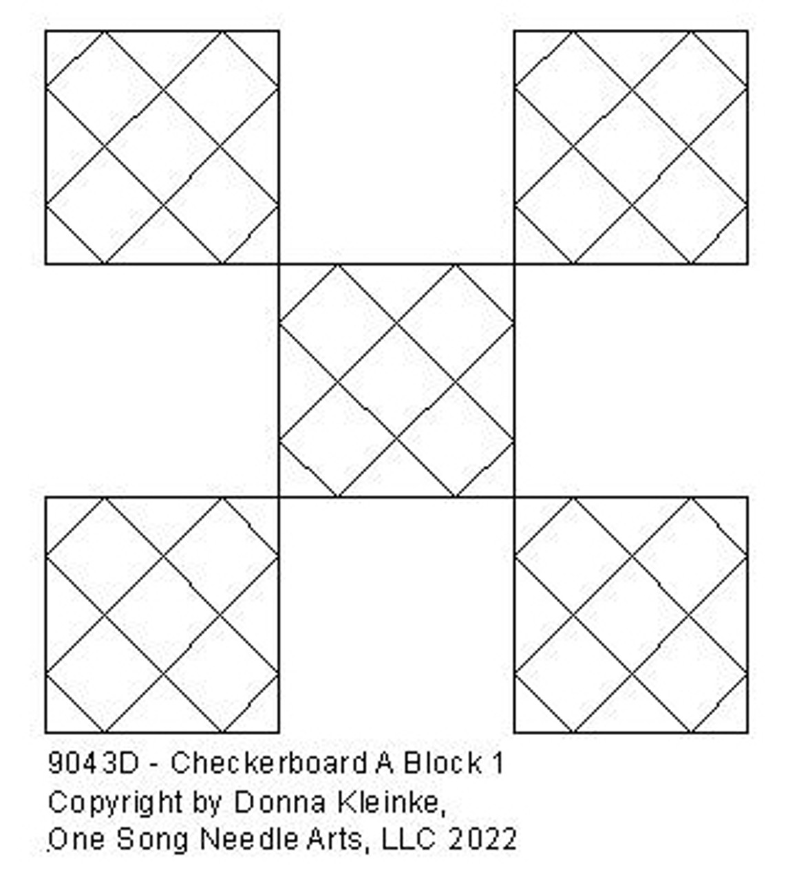 Checkerboard a block