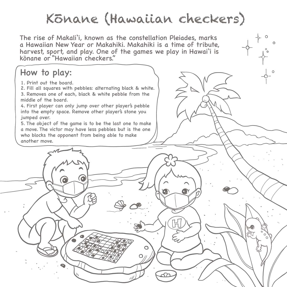 Kånane hawaiian checkers