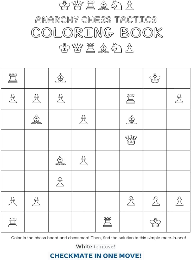 Anarchy chess tactics colorg book nelson n d books