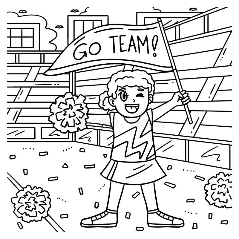 Cheerdance stock illustrations â cheerdance stock illustrations vectors clipart