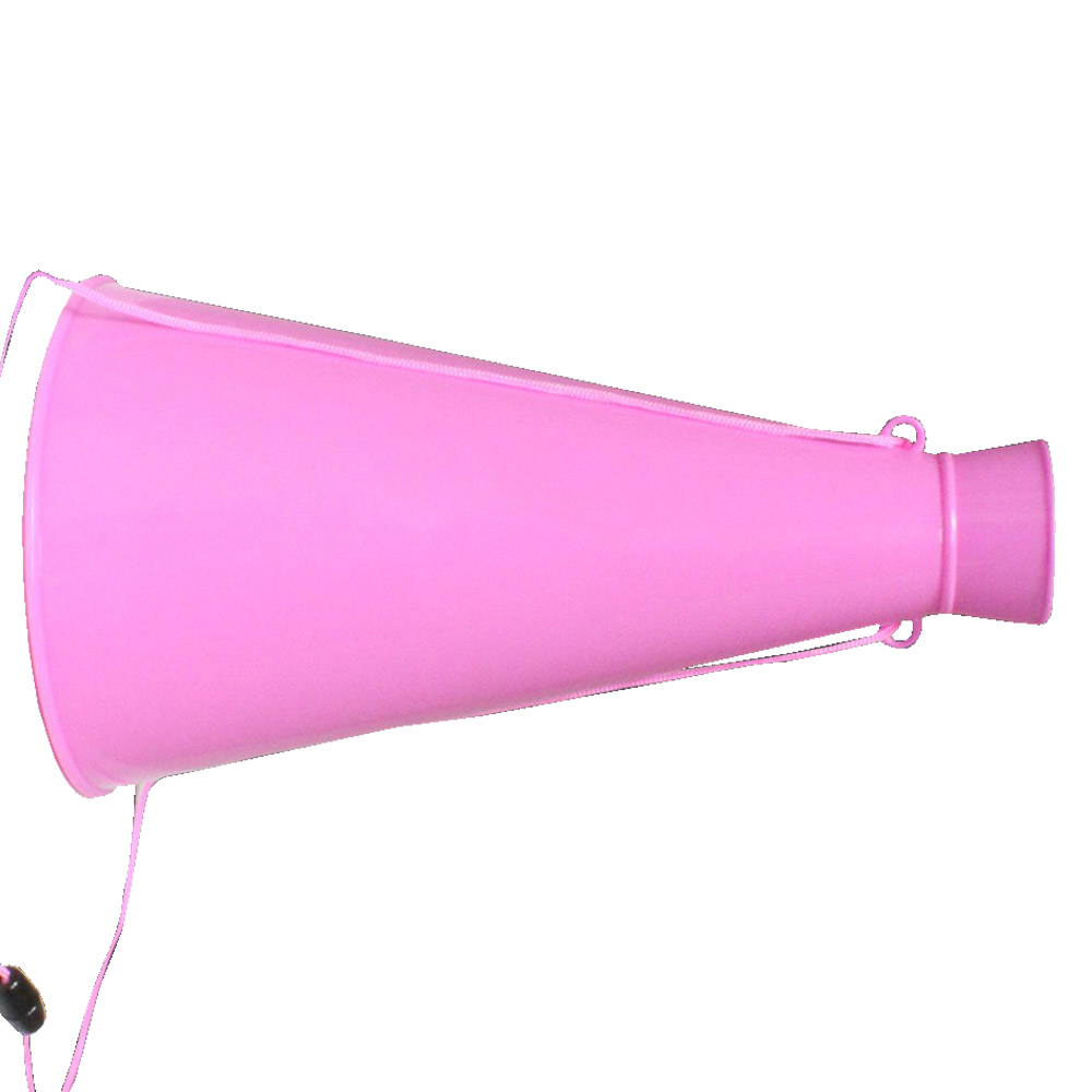 Printed plastic megaphones wcmus