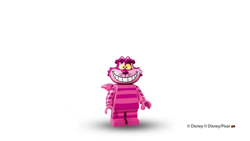 Free lego cheshire cat printable coloring page â