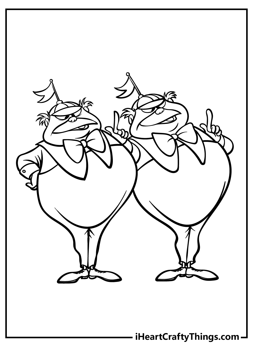 Alice in wonderland coloring pages free printables