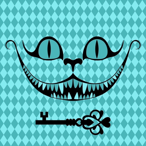 Hundred cheshire cat vintage royalty