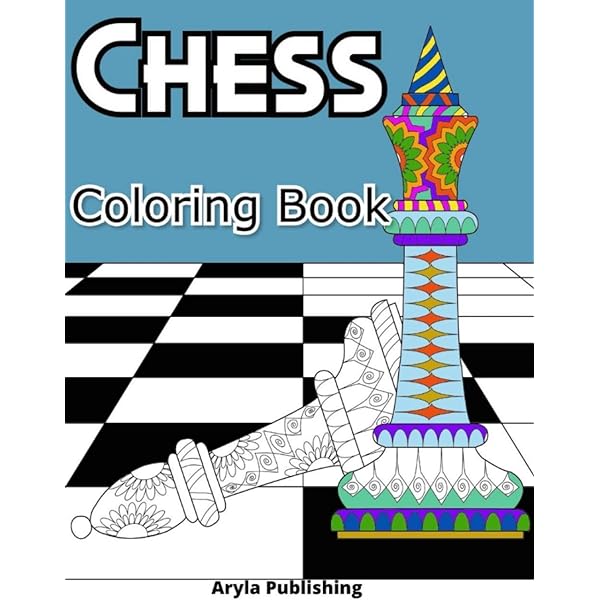 The art of chess coloring book de