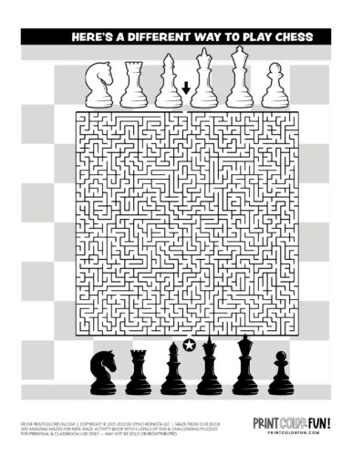 Maze hard level big advanced skill printable mazes at
