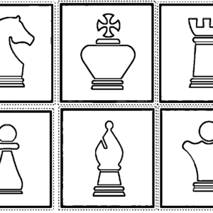 Chess coloring pages printable for free download