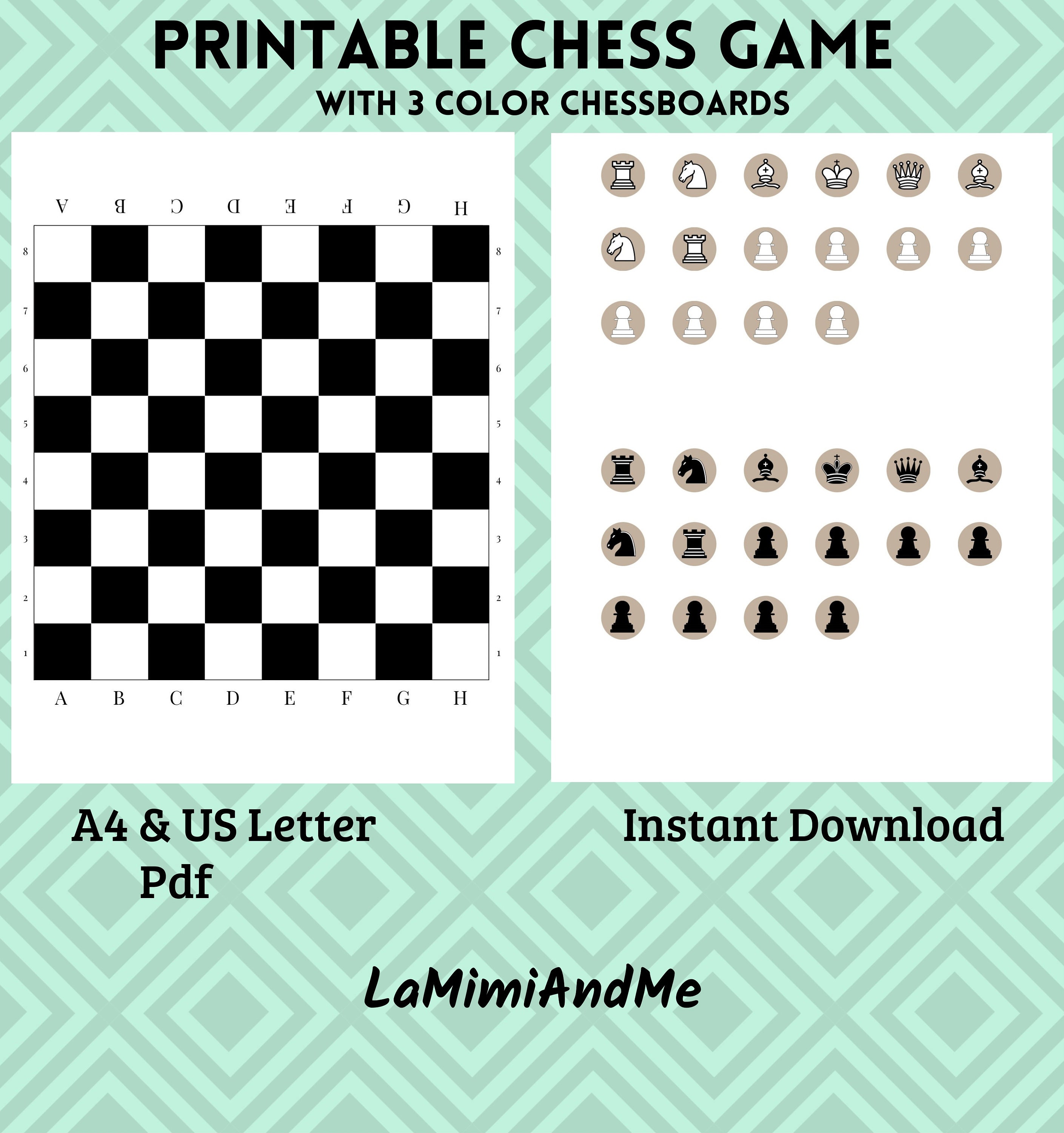 Printable chess game pdf chessboard pdf chess pdf smart games pdf chessboard to print pdf download chessboard download chess game pdf