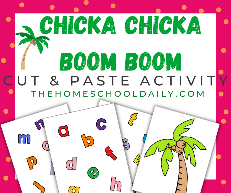 Chicka chicka boom boom printables
