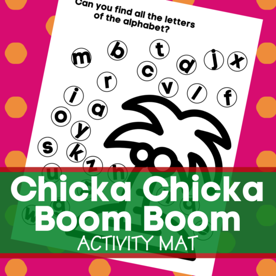 Chicka chicka boom boom printables â yogalore and more activities withfor kids