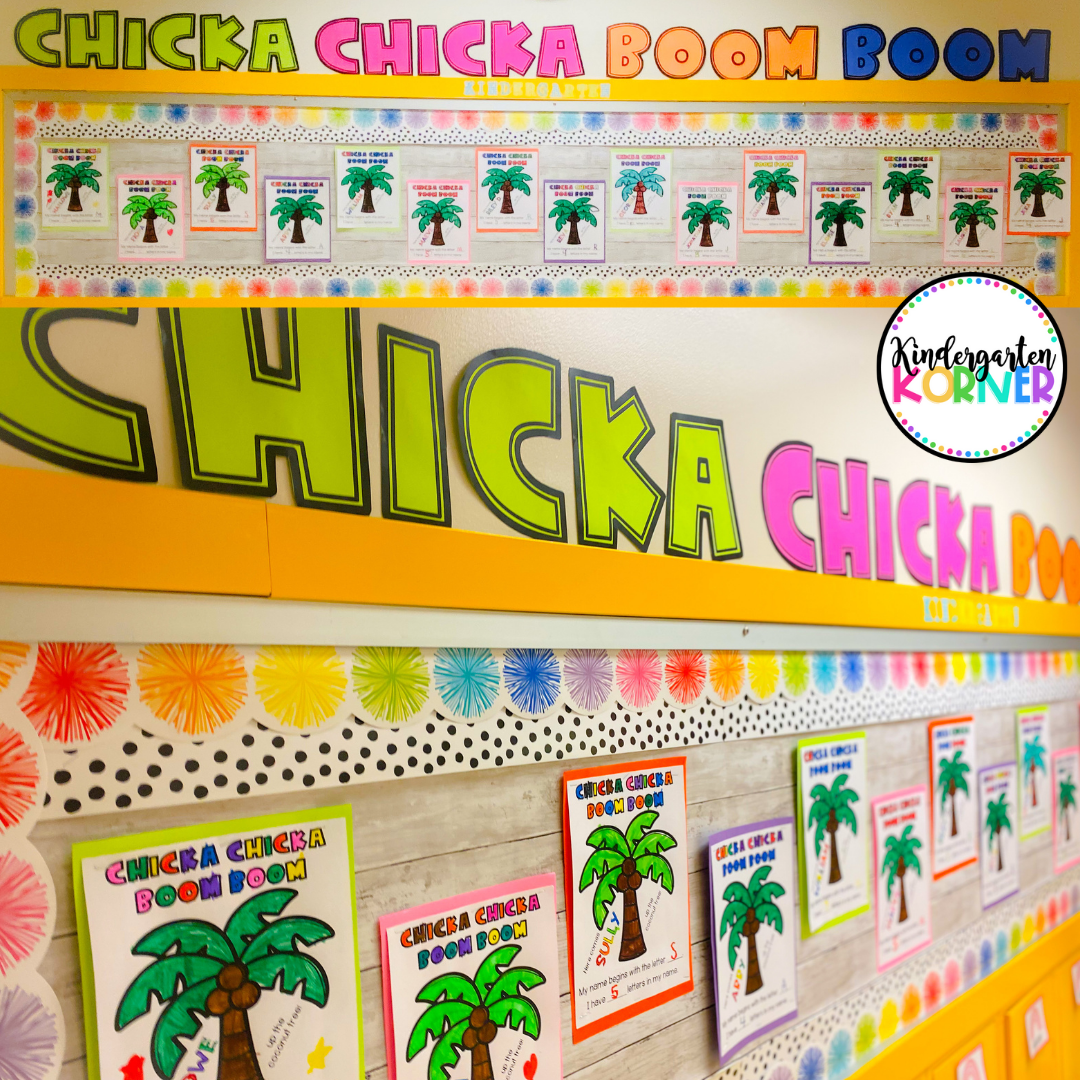 Chicka chicka boom boom activities