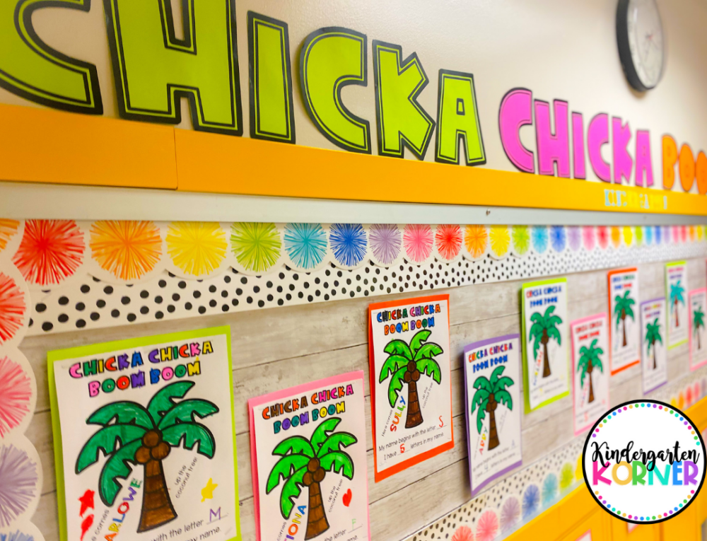 Chicka chicka boom boom activities