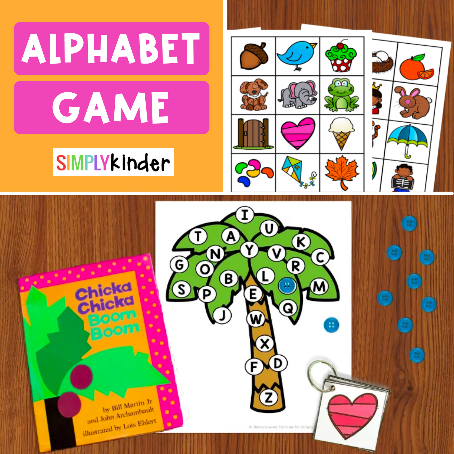 Chicka chicka boom boom activities free alphabet game
