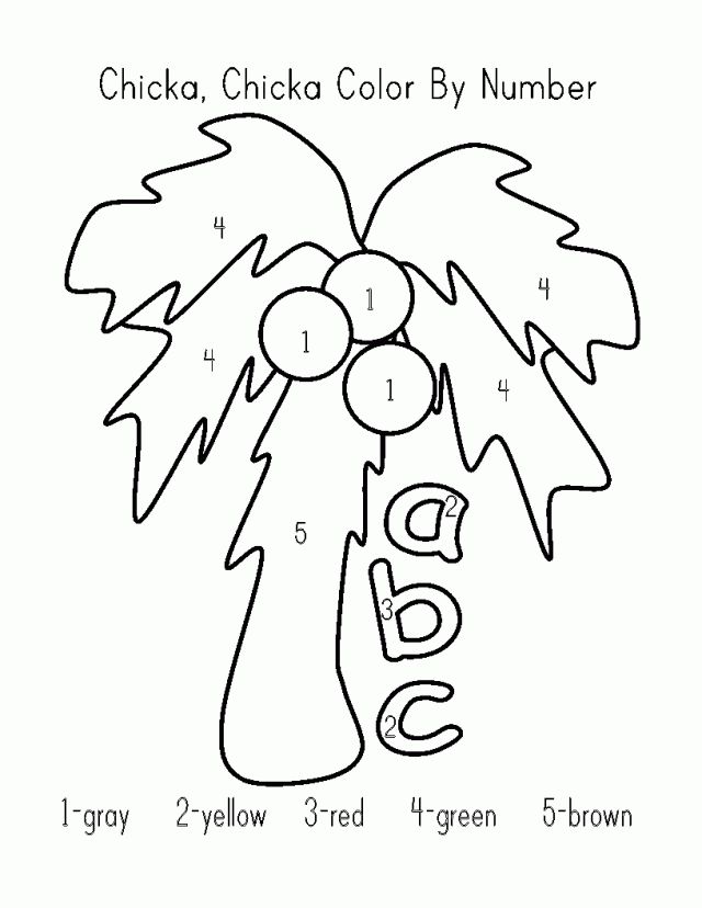 Alphabet chicka boom on chicka chicka boom boom