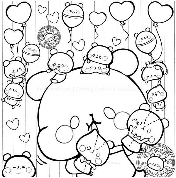 Mochi coloring pages printable for free download