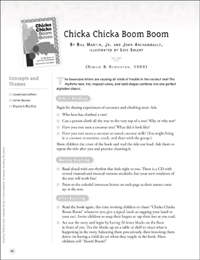 Chicka chicka boom boom letter ll mm nn oo pp teaching with favorite alphabet books printable lesson plans and ideas skills sheets
