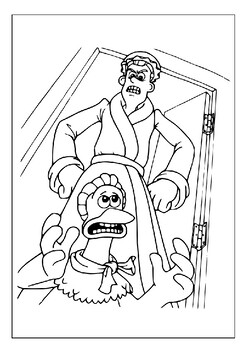Unleash your childs creativity with printable chicken run coloring pages pdf