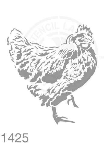 My stencil lady stralian made chicken farmhouse sign stencils