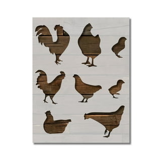 Chicken stencil