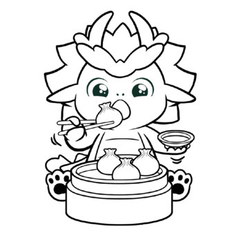 Lunar new year chinese new year activity coloring book printable free