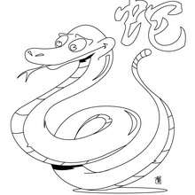 Chinese zodiac coloring pages