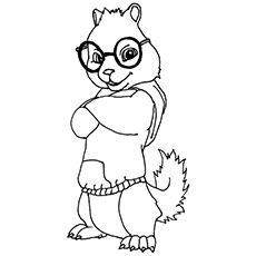 Top free printable alvin and the chipmunks coloring pages online