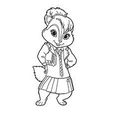Top free printable alvin and the chipmunks coloring pages online