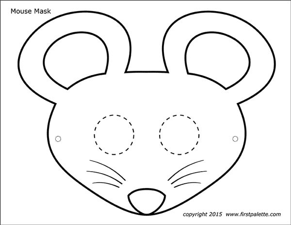 Mouse masks free printable templates coloring pages firstpalette mouse mask printable animal masks mouse crafts