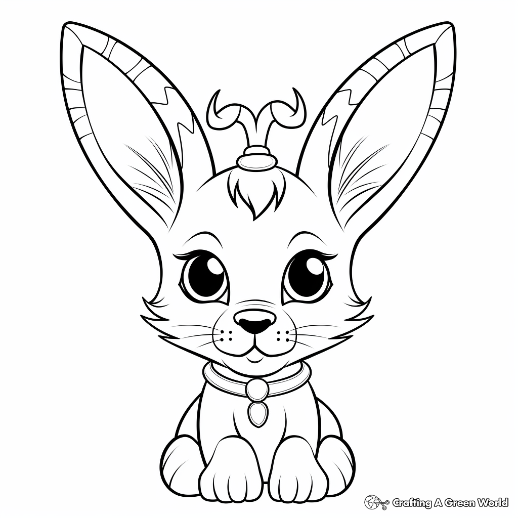 Ear coloring pages