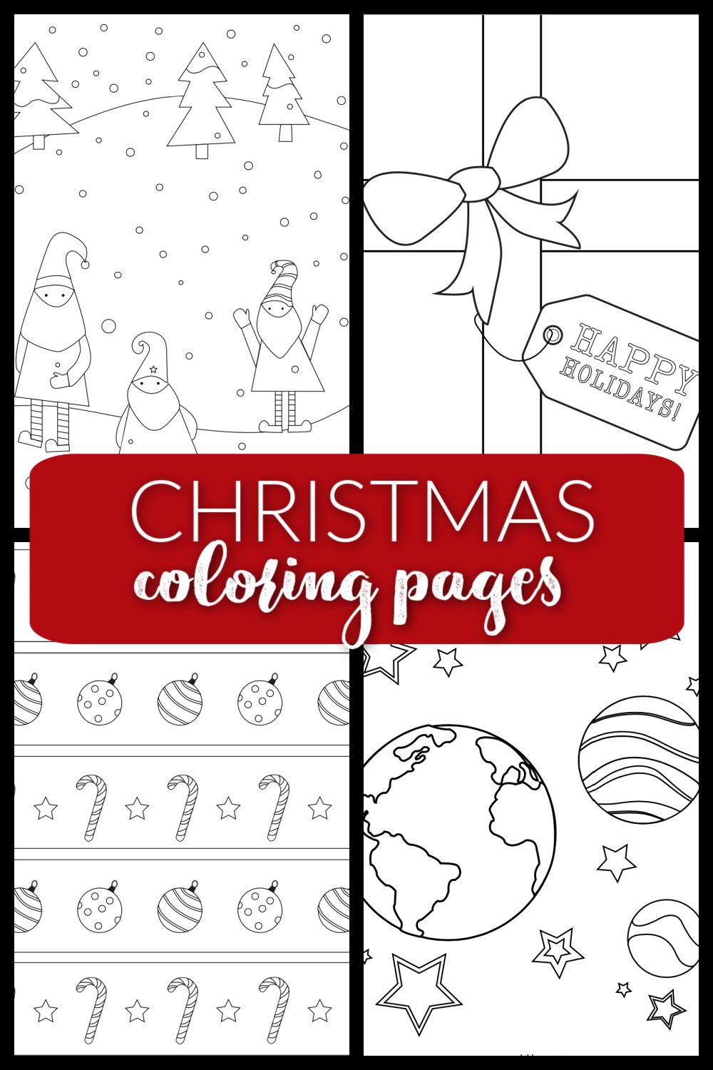 Free holiday coloring pages for kids â green child magazine