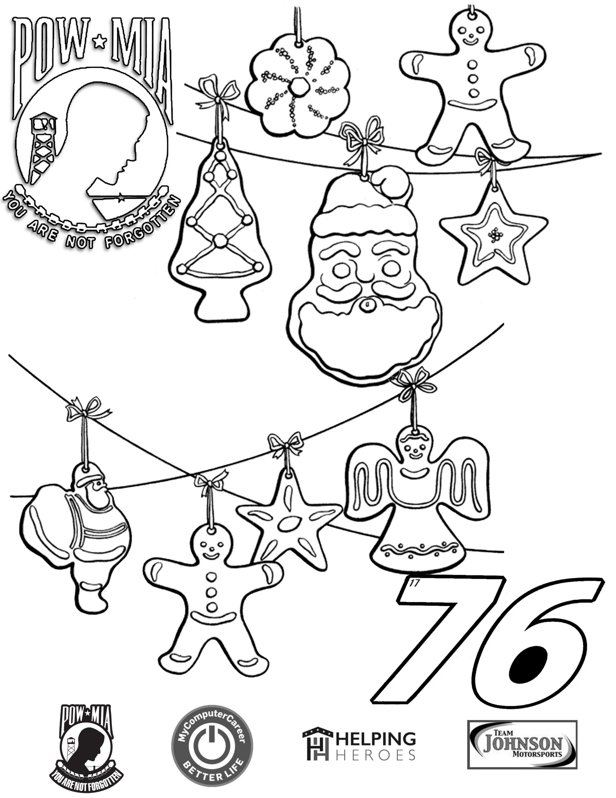 Christmas coloring contest for children under the age of
