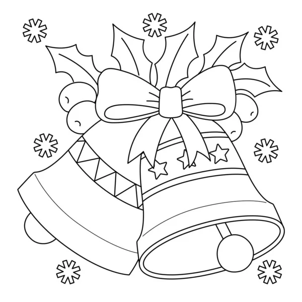 Christmas bell coloring page stock photos royalty free christmas bell coloring page images