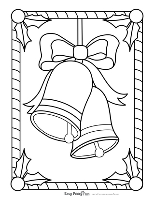 Printable christmas coloring pages