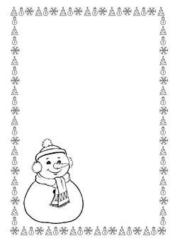 Free christmas borders by digital disorder tpt