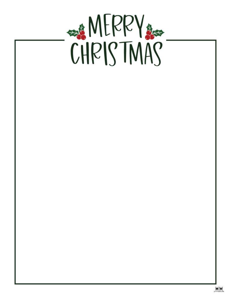 Christmas borders