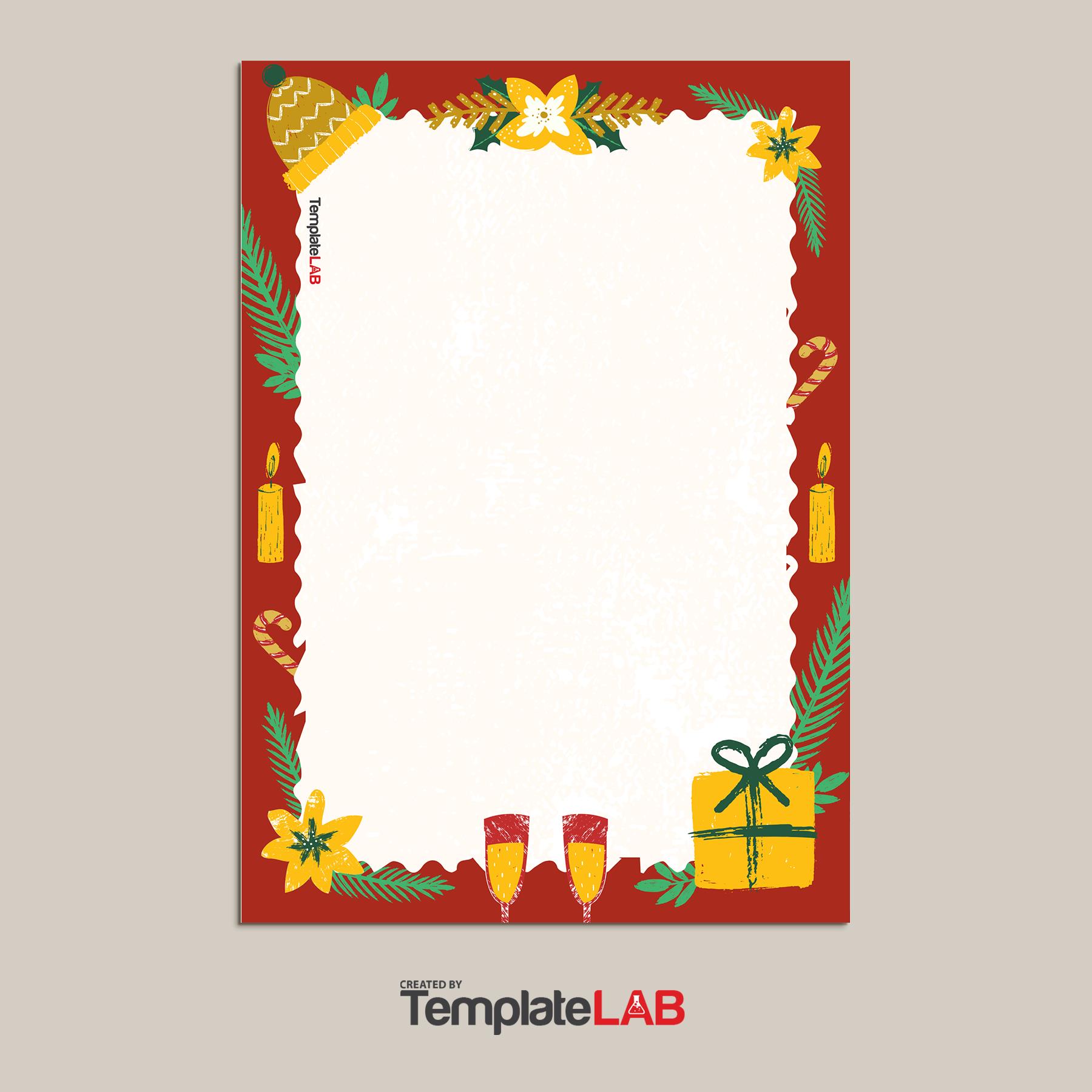 Free christmas borders word photoshop powerpoint