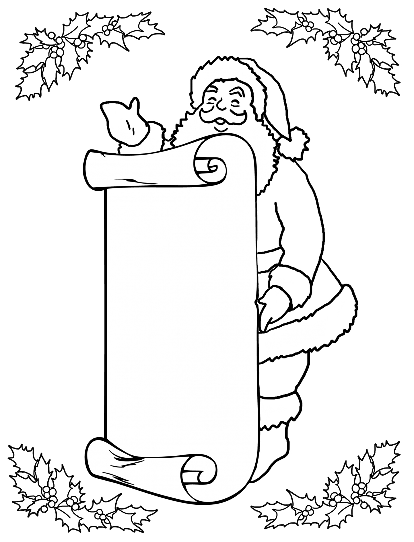 Christmas coloring pages