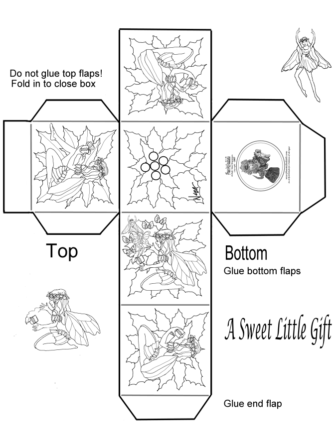 Christmas box christmas coloring pages christmas colors christmas templates
