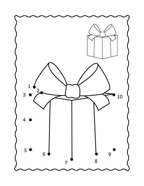Page christmas presents coloring page images