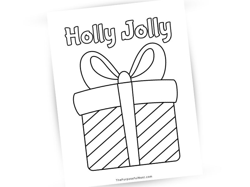 Free christmas coloring pages